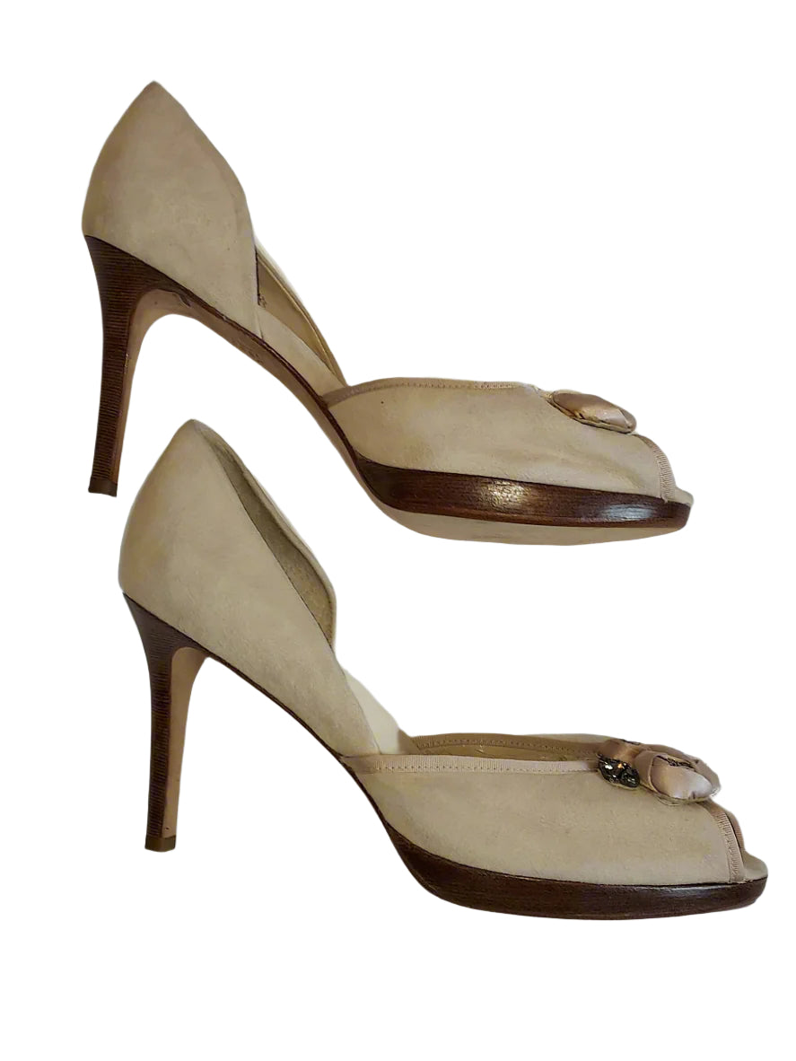 Talbots Suede Heels - Size 9.5 Talbots Suede Heels - Size 9.5