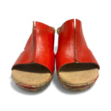 Born Concept Leather Wedge Shoe - Size 8