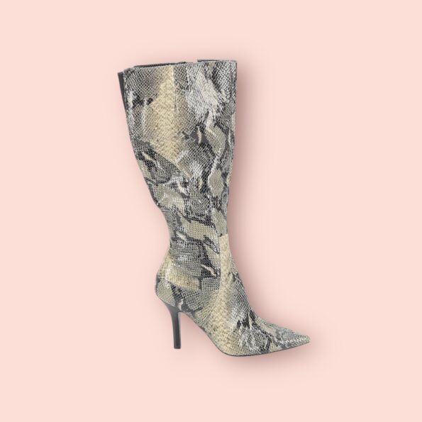 Nine West Snake Print Boots – Size 5.5