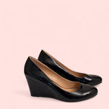 Wayderns Ladies Patent Shoes - Size 13